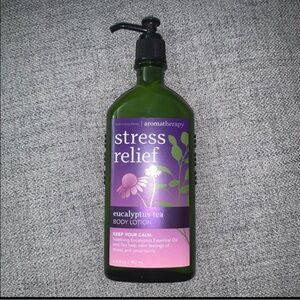 Bath & Body Works STRESS RELIEF Eucalyptus Tea Body Lotion 6.5oz Retired NWOT